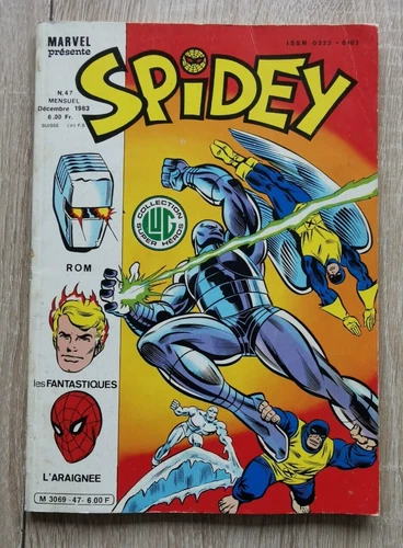 SPIDEY ** N°47 ** DECEMBRE 1983  LUG