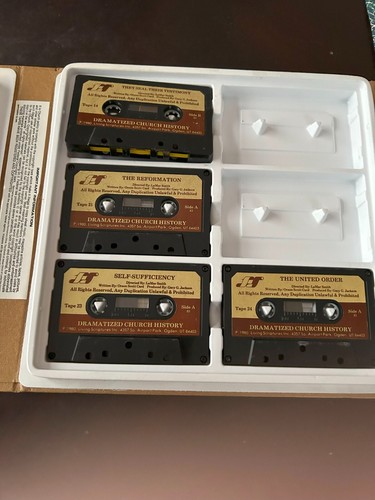 Dramatized Church History The Living Scriptures 2 Cassette Tapes 9 out of 12 - Picture 3 of 3
