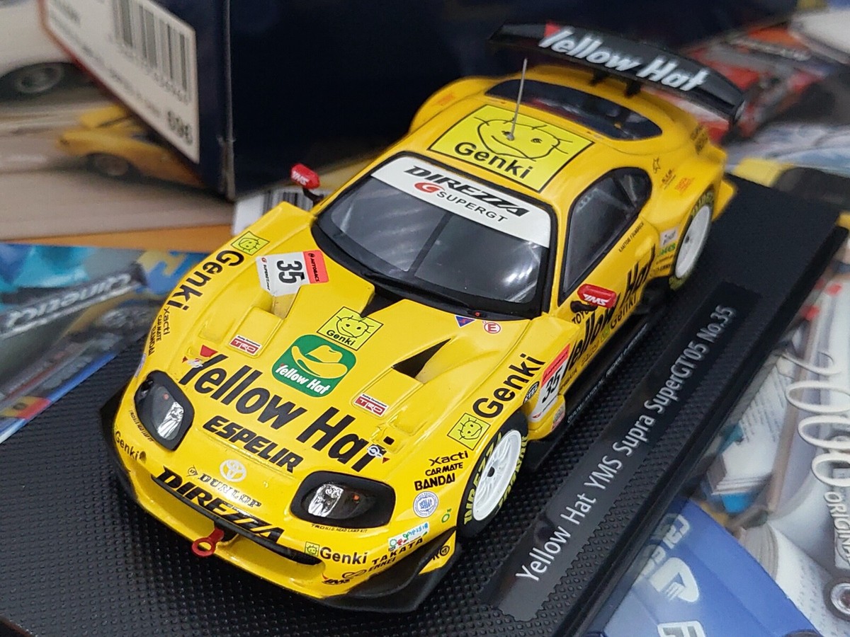 YMS Supra SuperGT05 No.35 イエロー YMS Supra SuperGT05 No.35