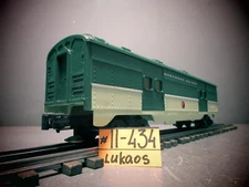 Lionel 6-16034  O Gauge Northern Pacific  BAGGAGE  CAR  W/ LIGHT  C-8.