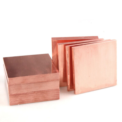 99.9% Pure Copper Cu Sheet 1mm to 6mm Thick T2 Plate Thin Metal Foil Sheet