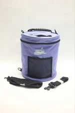 ArtBin Yarn Drum Periwinkle Tote Knit Crochet Needle and Yarn Storage
