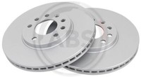 2X A.B.S. 16486 Bremsscheibe Vorne Hinten FüR Lotus Opel Saab