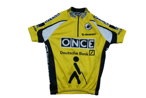 Maillot vélo rétro Once GIordana – The Sport Nuggets