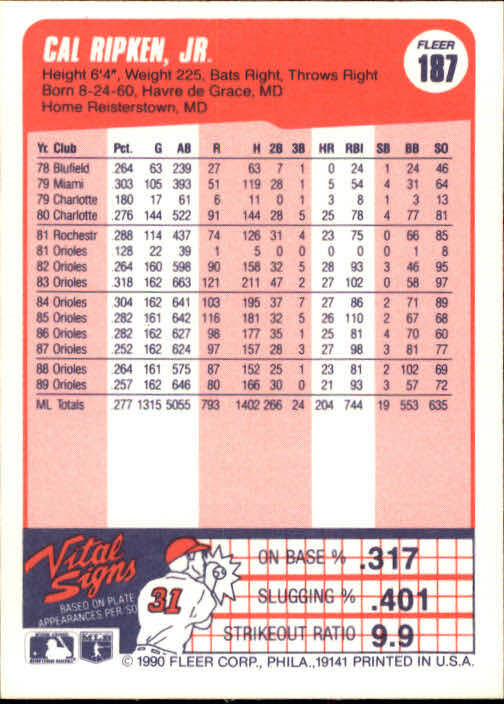 1990年 ケン ・ グリフィー Jr.入りランダムセット346 Ken Griffey Jr #365 1990 Donruss Multiple Error Card RARE | eBay