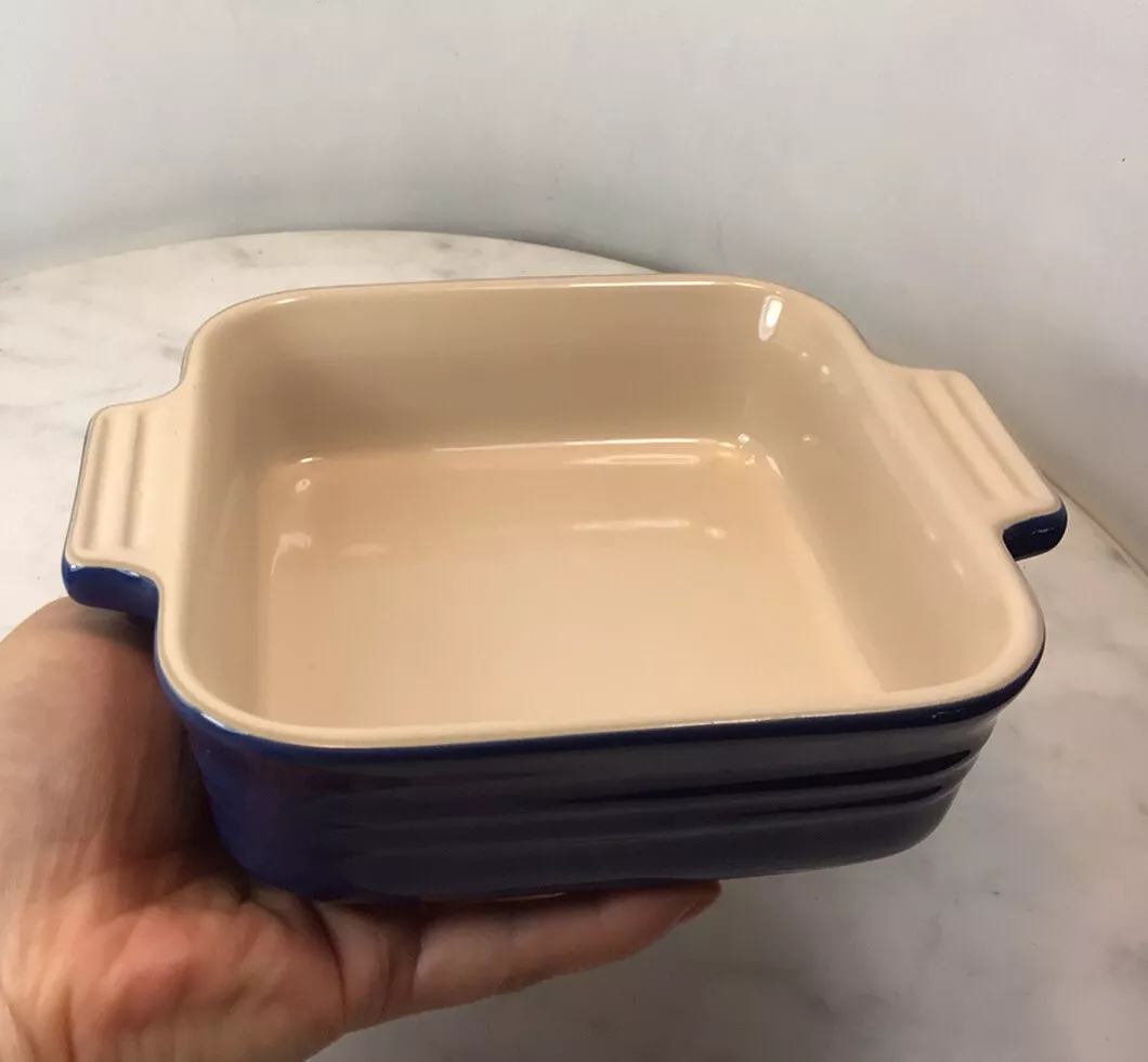 LE CREUSET Blue Square Small Baking Dish 14-29