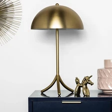 Project 62 Metal Tripod Table Lamp - Gold