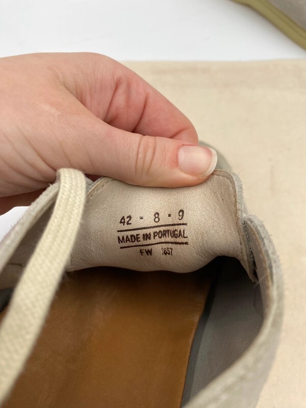 Men Suitsupply Chukka Beige Leather Suede Size EU42 UK8 US9 image 6