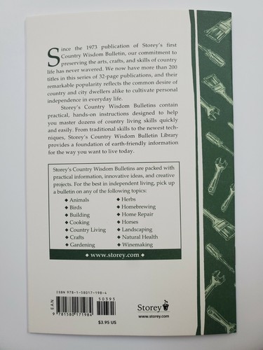 Fertilizers For Free Storey's Country Wisdom Bulletin Made in USA - Picture 4 of 4
