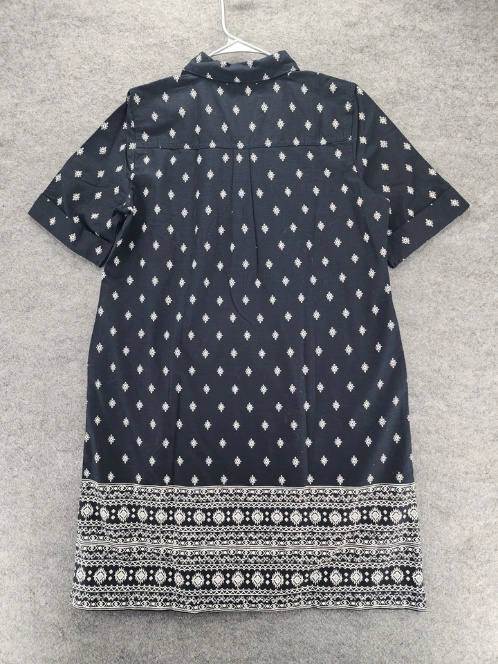 Karen Scott Dress Womens Petite Large Short Sleeve Black - Image 2 of 4