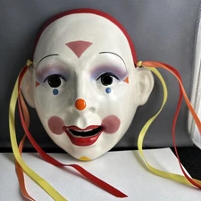 about face clay art mask with sticker