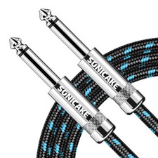 SONICAKE Geflochtenes Kabel 10ft 3m Amp Kabel...