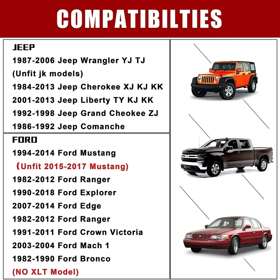 Espaciadores de rueda 4 piezas centrados en el cubo 5x4,5 5x114,3 para Ford Mustang Bronco Ranger Foto 2 de 4
