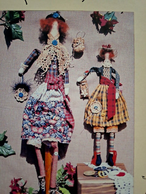 Doll 21'' Minnie 14'' Maude Craft Sewing Pattern ML 106 Down Memory Lane Artsy
