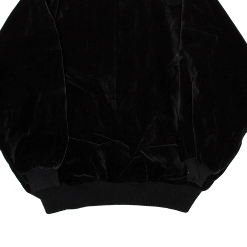 Mens Bomber Jacket Black Velvet XL - Picture 6 of 6