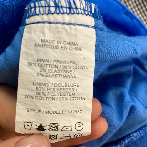 Emerge Jeans Womens 12 Blue Straight Relaxed Cotton Denim Zip 30813 - Picture 9 of 10