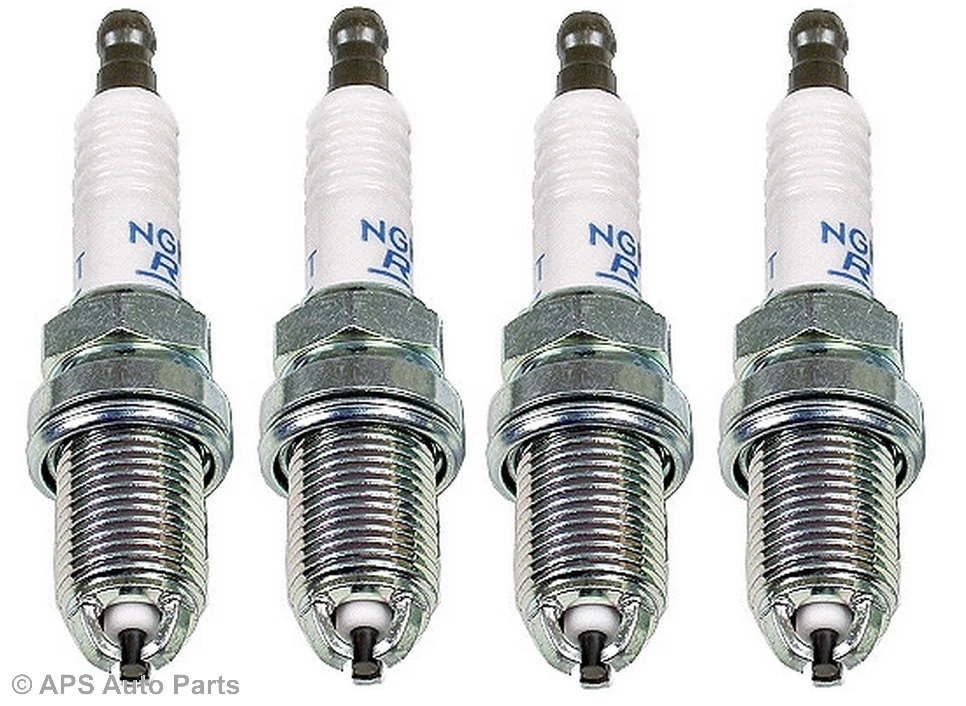 Set Of 4 NGK Platinum Spark Plugs - For Audi A3 1.8L (AUM, AUQ Engine Codes) 1999 Model