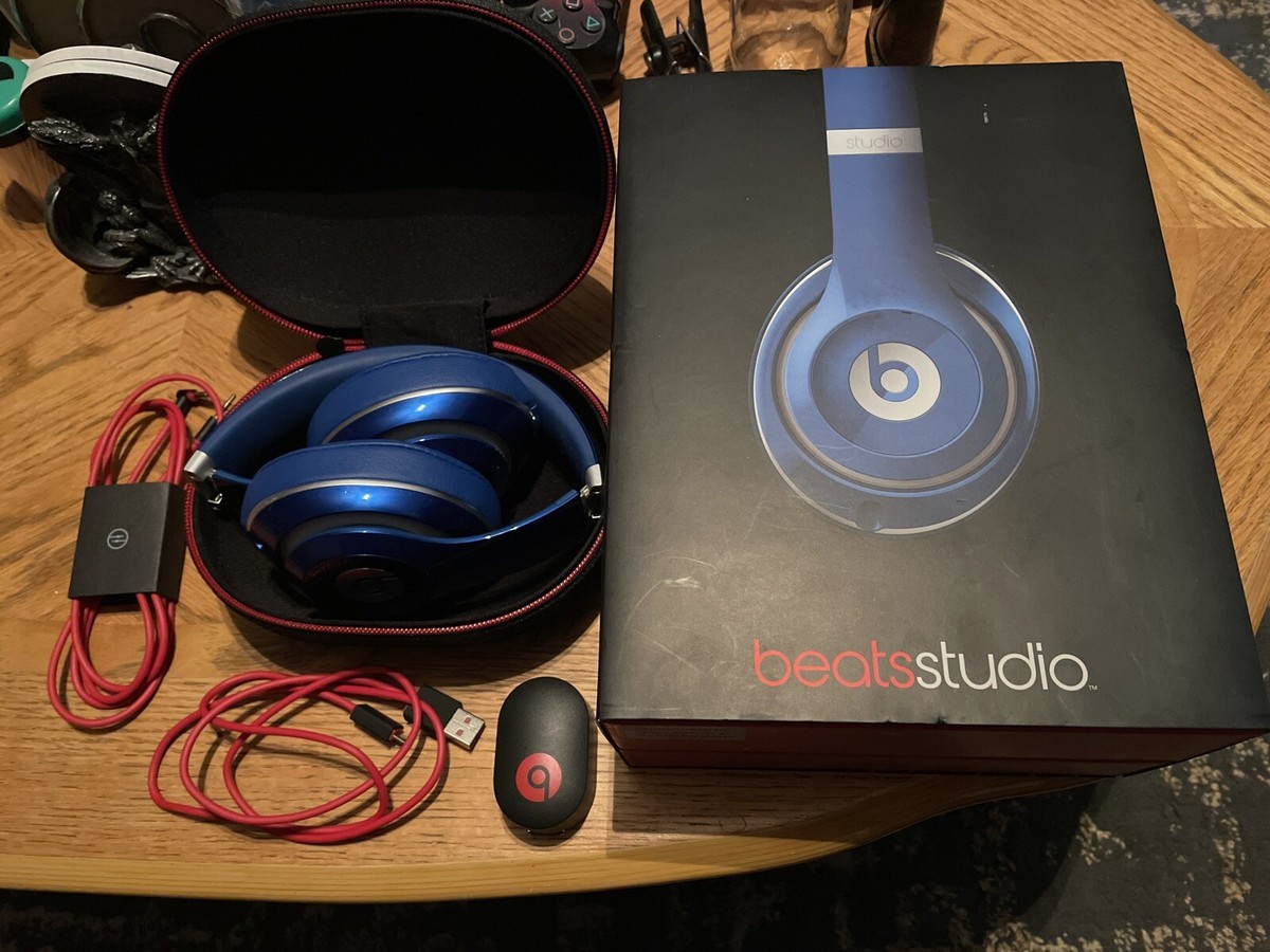 ヘッドホン Beats by dr.dre Studio Wireless Blue Beats by Dr. Dre® Studio Wireless™ (Blue) Over-Ear Headphone