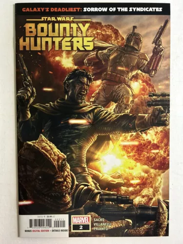Star Wars Bounty Hunters #2 | VF/NM | 1ST PRINT | Boba Fett, Valance | Marvel