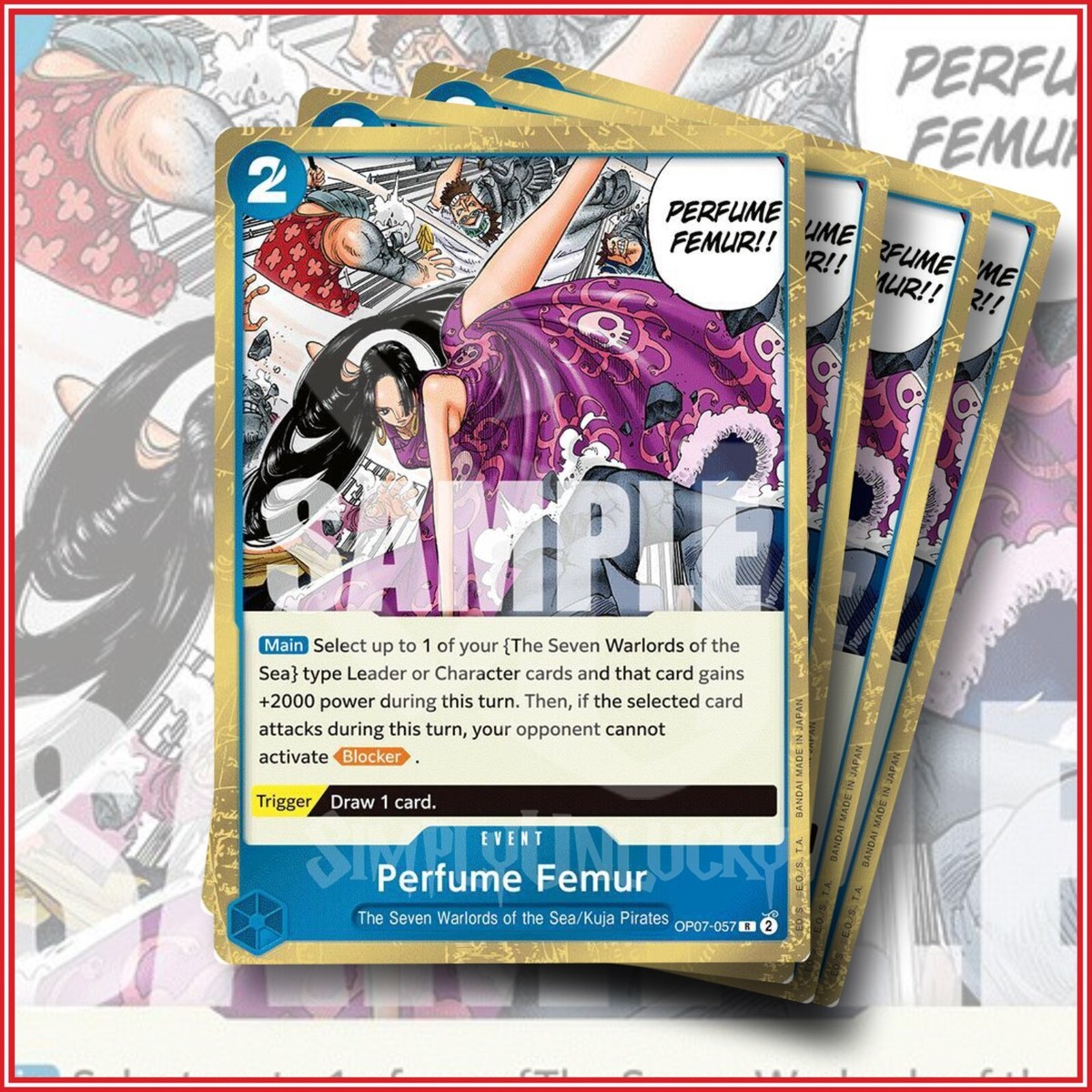 (未使用･未開封品)　One Piece [Import anglais] kmdlckf Teach OP09-093 Manga Alt Art Emperors in the New World ONE