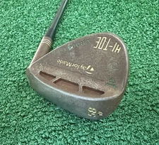 TaylorMade MILLED GRIND HI-TOE RAW Lob Wedge 58/10° Stiff KBS $-TAPER Steel MRH