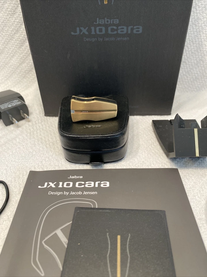 Jabra JX10 Cara Gold Limited edition- 24 Carat Gold Plated RARE Tested - Image 4 of 4