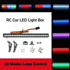 Super Bright 24 LED Light Bar Roof Light For Axial 90046 D90 1/10 RC Crawler Car