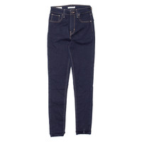 LEVI'S 721 Womens High Rise Big E Blue Denim Slim Skinny Jeans W23 L29