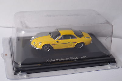 ELIGOR HACHETTE RENAULT ALPINE BERLINETTE FASA 1971 1:43