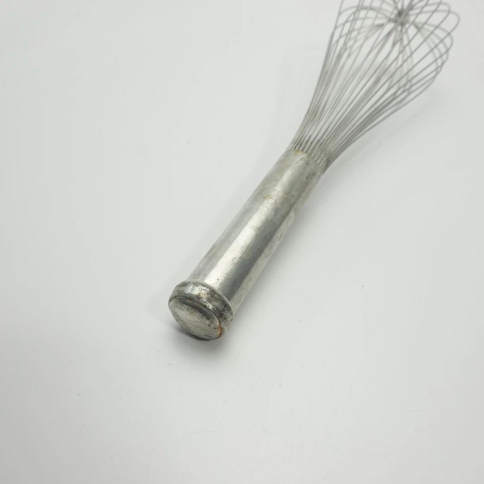 Batidor vintage de acero inoxidable, aluminio 14" granja Foto 3 de 4