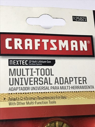 CRAFTSMAN Oscillating Multi Tool Universal Adapter P/N 925821 *SEALED* - Picture 4 of 4