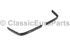 BMW E34 EURO FRONT BUMPER TRIM strip SET L+R 520 524 525 530 540 M5