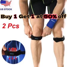 Knee Brace Support Patella Stabilizer Strap Arthritis Running Tendon Pain US