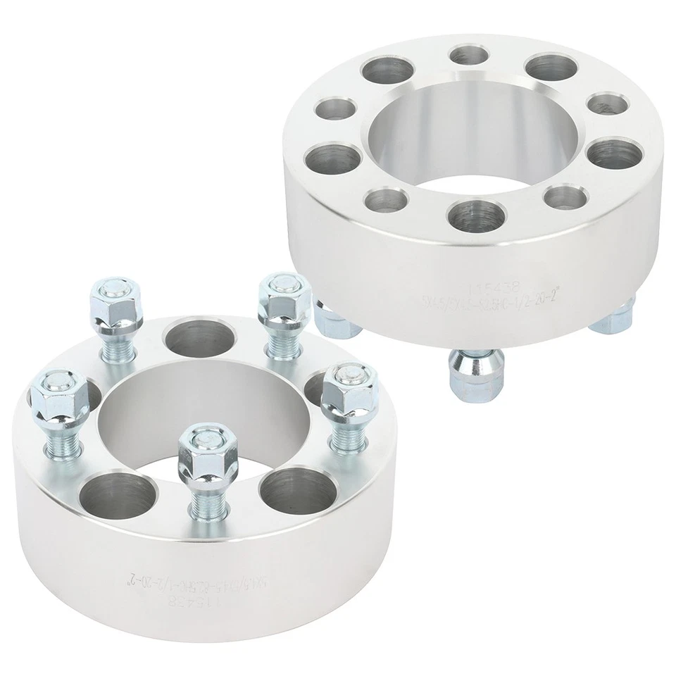 2Pcs 2" 5x4.5 Wheel Spacers For Ford Explorer 1991-2010/Jeep Liberty 2001-2012 Foto 4 de 4