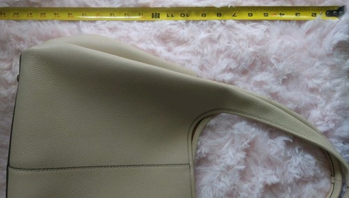Coach Lana Purse Leather Shoulder Bag Ivory With Dust Bag & Tag - Picture 24 of 24