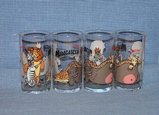 4 x Senfglas Sammelglas Bautzner: Madagascar ...