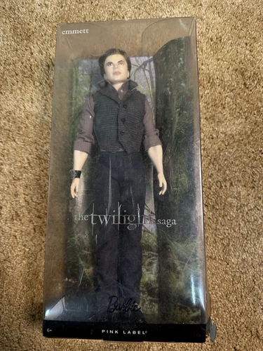 The Twilight Saga: Emmett Collector Doll ~ Barbie Pink Label Collection ~ NEW