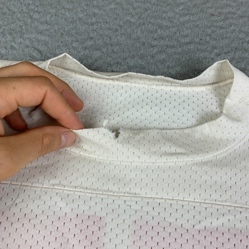 Vintage 60s Champion Products Football Jersey XL MADE IN USA White Red #55 - Picture 9 of 16