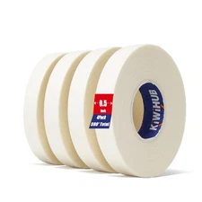 4-Pack Artist Tape – 0.5" White Masking Tape for Watercolor & Drafting