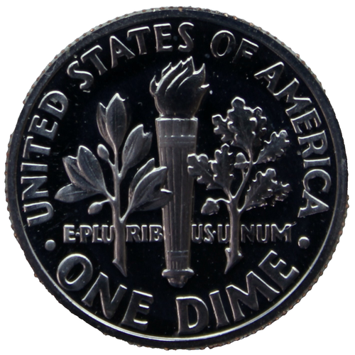 1980-S Proof Roosevelt Dime - Picture 2 of 2
