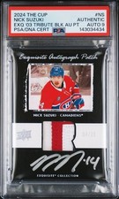 2024 UD The Cup Exquisite Collection 03 Tribute Auto Patch Nick Suzuki /25 b6