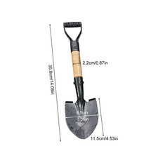 50Cm Digging Shovel Mini Manganese Steel Shovels Trowel Waterproof Rustproof Gar