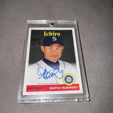 2021 Topps Archives Fan Favorites Premium Autographs Ichiro /50