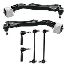 6Pc Front Lower Control Arm Kit Ball Joints Sway Bar Link For 2010-2017 Equinox