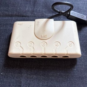 NEC PC Engine CoreGrafx II Console Set Multi-Tap Tennokoe 2 Tested Japan