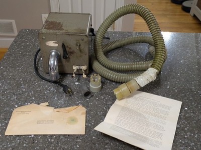 Vintage Maatz Engineering Martinett Model A Barber's Hair Vacuum & Dryer