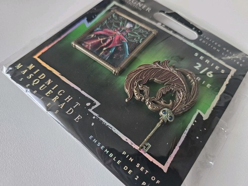 Lady Tremaine Midnight Masquerade Designer Collection Disney Pin Set 2/6 New - Picture 7 of 7