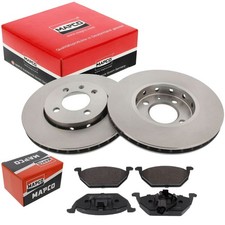 MAPCO BREMSSCHEIBEN 256mm + BELÄGE VORNE passend für SEAT MII SKODA CITIGO VW LO