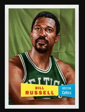 2025-26 TOPPS NBA LIVING SET 6 BILL RUSSELL CELTICS PRESALE