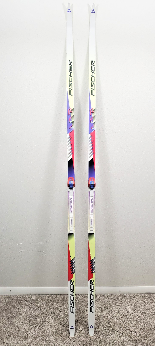 210cm FISCHER RCS Cold Classic Waxable Cross-Country Skis w/ SNS
